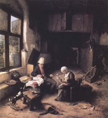  Interior of a Peasant's Cottage (mk25